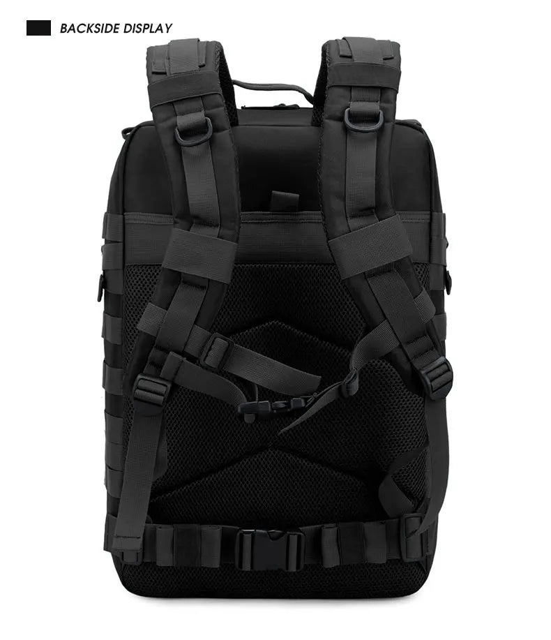 25L/35L/50L Tactical Backpack – Waterproof Outdoor Rucksack for Men