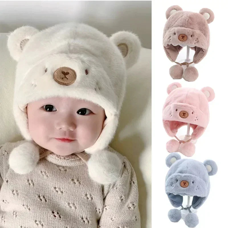 Cute Winter Warm Kids Hats: