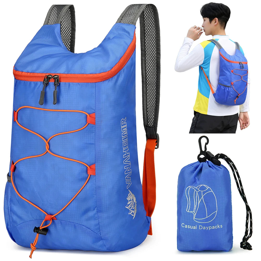 Ultra-Light Waterproof Foldable Backpack – 10L