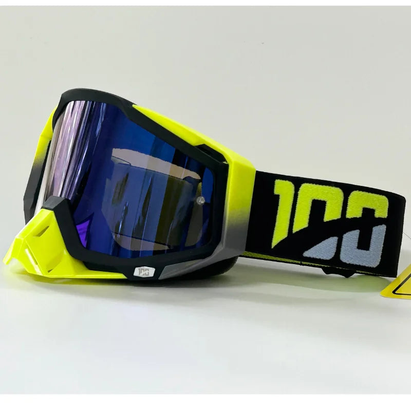 Men's Motorcycle Glasses – Anti-Fog HD Lens Motocross Enduro Goggles