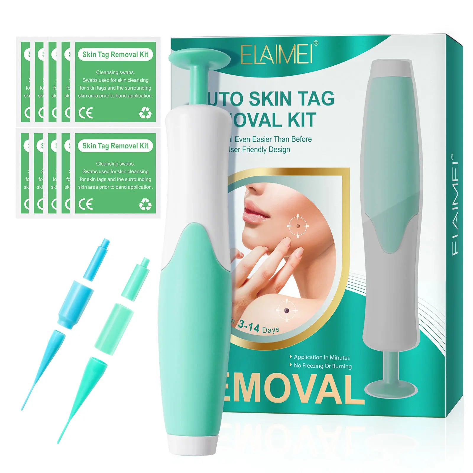 2-IN-1 Auto Skin Tag Removal Tool Kit: